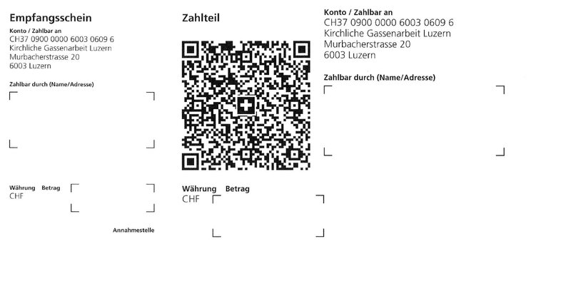 QR-Einzahlungsschein Download (zum ausdrucken)